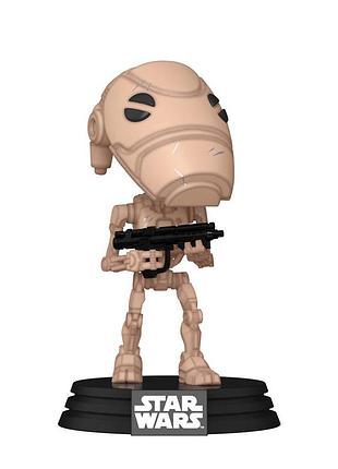 Коллекционная фигурка funko pop star wars battle droid phantom menace 25th anniversary виниловая (5908305248019)