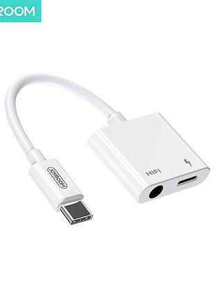 Переходник joyroom ben series type-c to hifi+pd audio converter sh-c1 2019 3а reltek