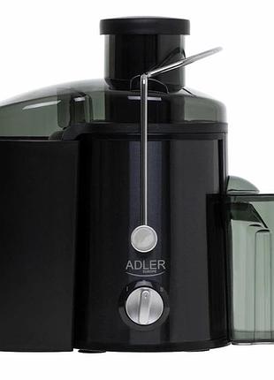 Соковыжималка для фруктов и овощей adler ad 4132 800w черный