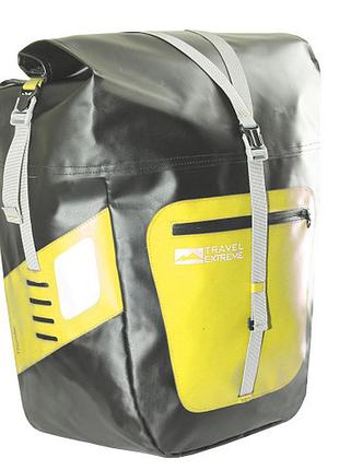 Велобаул на багажник travel extreme thunder 27l yellow