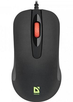 Мишка defender ultra classic mb-280 4кн 1200dpi 7 кольорів підсвітки чорна