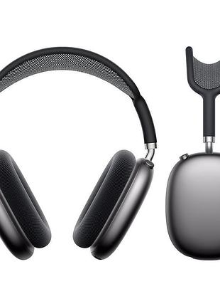 Беспроводные наушники hoco w65 со сменными амбушюрами bluetooth 5.4/aux/tf-карта 400 мач до 45 часов серые