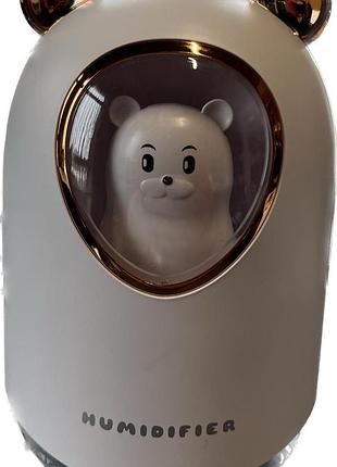 Увлажнитель воздуха с подсветкой humidifier h20 8023 bear белый