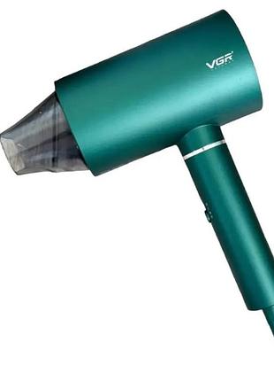 Фен для укладки волос v-431 1800w green