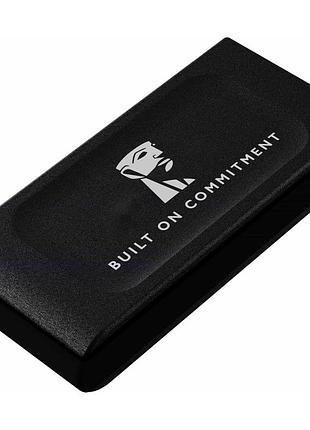 Портативний зовнішній ssd kingston xs1000 1tb (usb 3.2 gen 2) чорний накопичувач