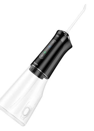 Іригатор для чищення порожнини рота hoco hp61 electric oral flushing device 5 насадок чорний
