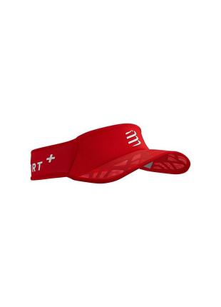 Козырек для тренировок compressport spiderweb visor ultralight, red