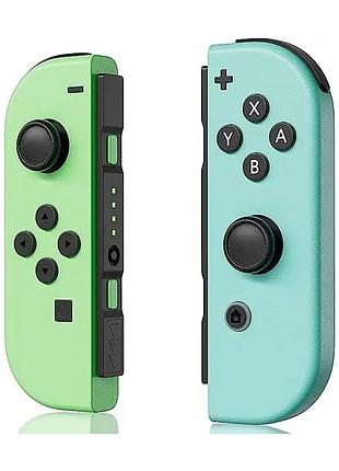 Бездротові контролери joy-con 9216 для nintendo switch j-c pad green-blue