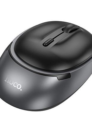 Мышь компьютерная hoco gm34 nuevo dual-mode business wireless mouse черный