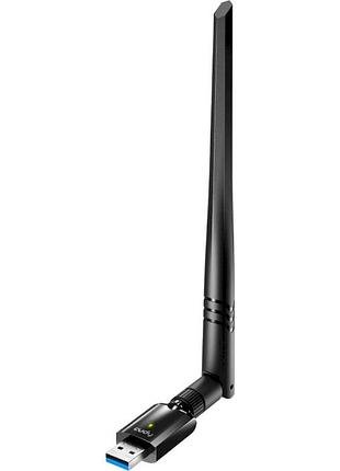 Сетевой адаптер wi-fi cudy wu1400 ac1300 wi-fi 5 usb 3.0 rp sma (wu1400)
