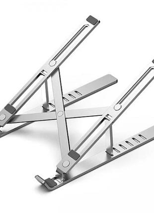 Подставка для ноутбука и планшета vention kdm laptop серебристый до 17" алюминиевая (kdmi0)