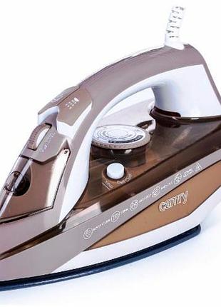 Паровой утюг camry cr 5018 iron ceramic 3000w серый