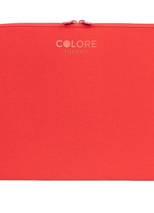 Неопреновый чехол для ноутбука tucano colore 13"-14.1" с anti-slip system красный (bfc1314-r)