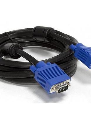 Кабель с ферритами kingda s0291 vga 15m-15m экранированный 5м