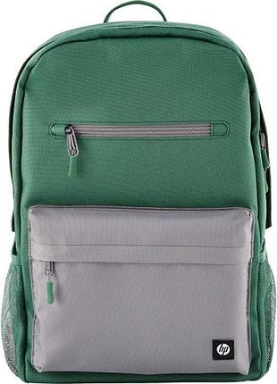 Рюкзак для ноутбука hp 7j595aa campus green backpack серо-зеленый