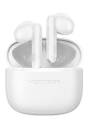 Наушники беспроводные vention elf earbuds e03 300 mah/bluetooth 5.3, white