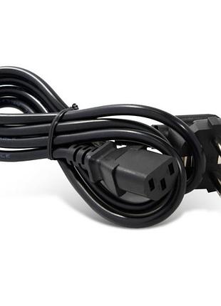 Кабель питания kingda b00717_ 1.5м 0.75мм cee 7/7 schuko черный