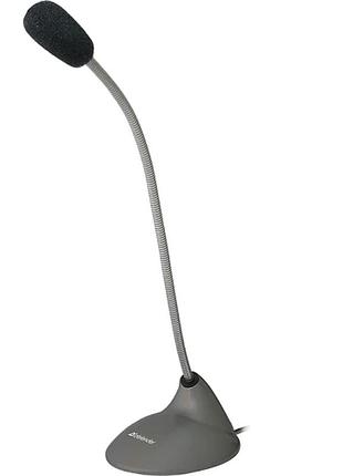 Микрофон defender 64111 mic-111 jack 3.5мм 1.5м проволочный серый