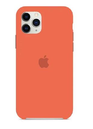 Чехол силиконовый для iphone 11 pro orange