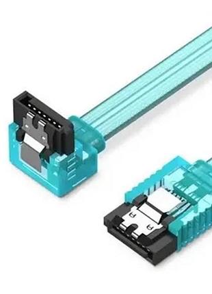 Кабель vention kddsd sata 3.0, 50 см, синий для подключения материнских плат и контроллеров