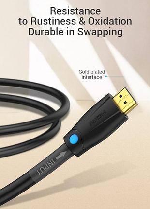 Кабель для передачи данных vention structure cabling engineering hdmi m-m v2.0 10м черный (aambl) 6