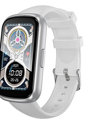 Смарт-часы hoco y25 1.47″ bluetooth silver (6942007641715)