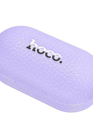 Беспроводные наушники hoco eq19 duke v true wireless bt с шумопоглощением и кейсом фиолетовые