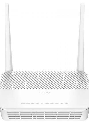 Маршрутизатор cudy wr3000h ax3000 wifi 6 mesh router 2.4 ггц 5 ггц 2.5g 4xlan 4 антенны mu-mimo ofdma wpa3 гигабитный беспроводной