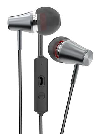 Наушники вакуумные golf m6 с микрофоном black