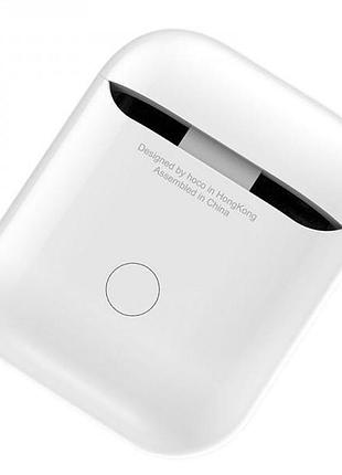 Кейс-зарядний hoco wireless cw18 charging box for airpods white