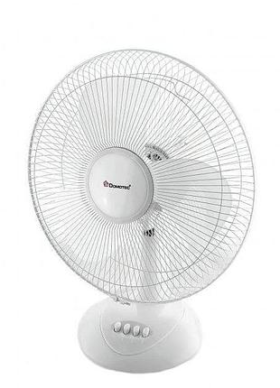 Настольный вентилятор domotec ms 1626 fan 16" 40w white