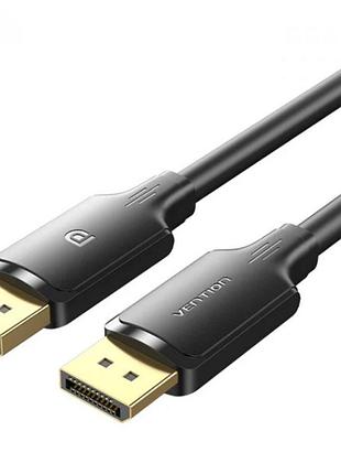 Кабель для передачи данных vention displayport m-m 5м черный (hakbj)