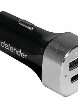 Автомобільний зарядний пристрій defender ucg-01 83569 2xusb 27w 5v/5.4a