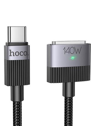 Зарядний кабель hoco u141 magnetic, type-c to mag3, 1.8 м, чорний