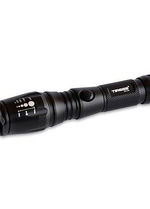Потужний ліхтарик tiross ts1154 із фокусуванням і cree led black