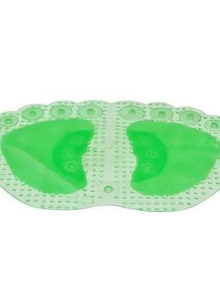 Килимок для ванної протиковзкий stenson r88775 element 35x60 см green