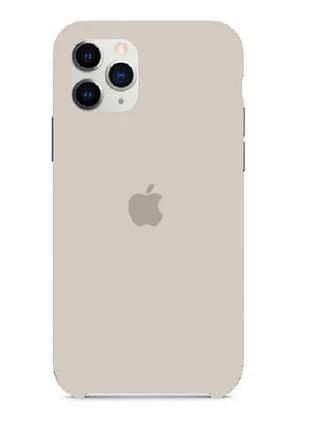 Чохол силіконовий для iphone 11 pro antique white