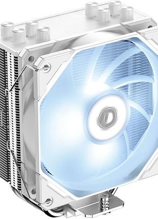 Кулер для процесора id-cooling se-224-xts 4 теплові трубки 220 вт із вентилятором 120 мм white