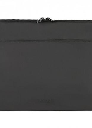 Чехол для ноутбука tucano gommo для macbook air 16″ черный (bfgom1516-bk)