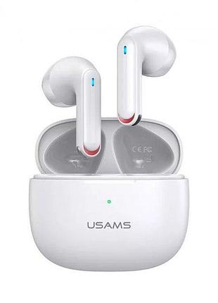 Наушники bluetooth usams tws nx10 | bt5.2, 35/320mah, 5h | white