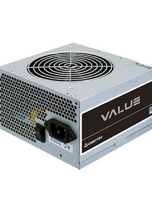 Блок питания chieftec value apb-500b8 120mm 80 plus white bulk