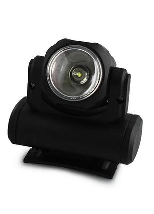 Налобный фонарь bl 2001 4smd+xpe usb charge черный