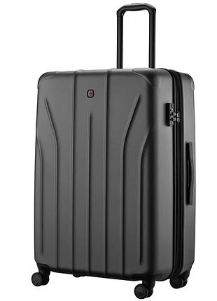 Велика дорожня валіза wenger oryson hardside grey 51×75×31/36 см (арт. 653210)
