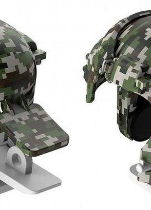 Ігровий контролер baseus level 3 helmet pubg gadget ga03 camouflage-grey