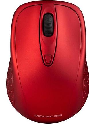 Мышка modecom mc-wm4.1 беспроводная 3кн 1600dpi нано ресивер красная