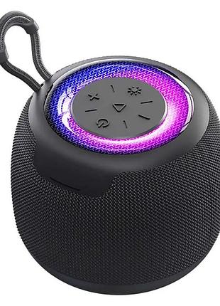 Портативна міні bluetooth-колонка usams us-yx014, бездротова, чорна (1200мач)