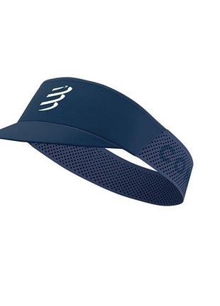Козырек compressport pro racing visor 2025 indigo для бега и спорта