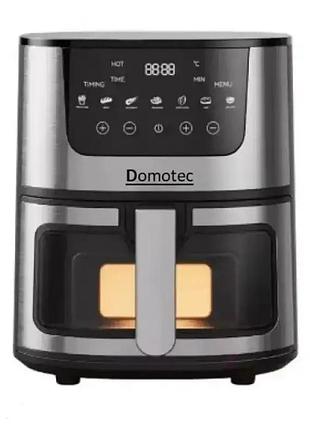 Аэрофритюрка для жарки без масла domotec ms-3221 3500w 7 л