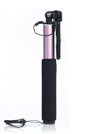 Селфи-монопод remax p5 3.5mm 72см pink