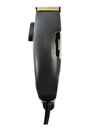 Машинка для стрижки волосся gemei gm-806 9вт 3-12мм black
